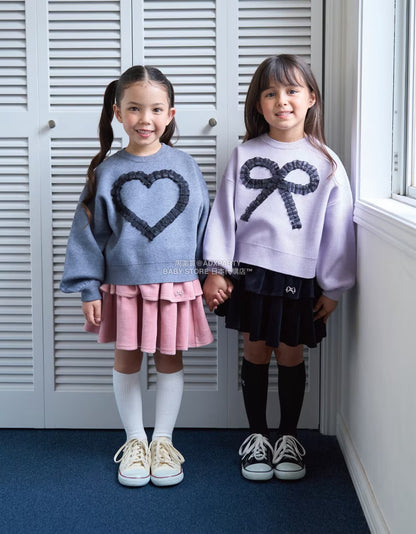 日本直送 Lycee mine 蝶結刺繡及膝襪一對 14-20cm 襪系列