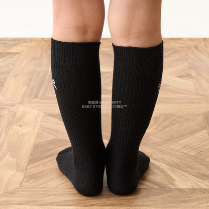 日本直送 Lycee mine 蝶結刺繡及膝襪一對 14-20cm 襪系列