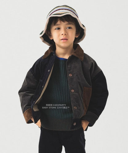 日本童裝 B:MING by BEAMS 燈芯絨外套 100-140cm 男童款/女童款 秋冬季 (適合香港平均溫度、寒冷天氣）OUTERWEAR