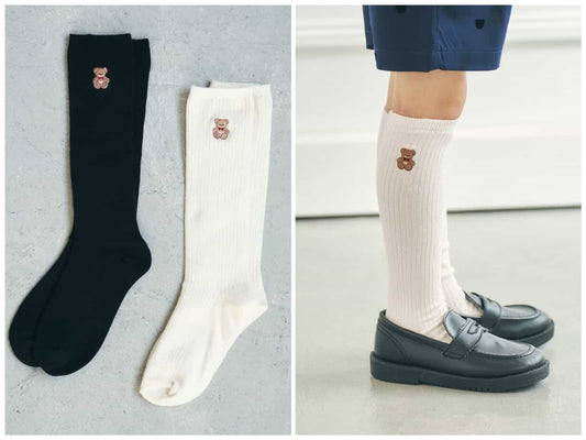 日本直送 apres les cours x tiny bear 襪一對 10-21cm 襪系列