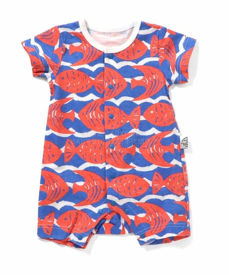 日本童裝 BREEZE 連衣 60-80cm 男童款/女童款 初生嬰兒 夏季 Jumpsuit