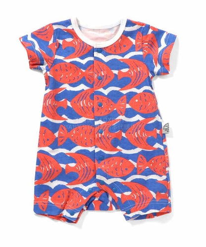 日本童裝 BREEZE 連衣 60-80cm 男童款/女童款 初生嬰兒 夏季 Jumpsuit