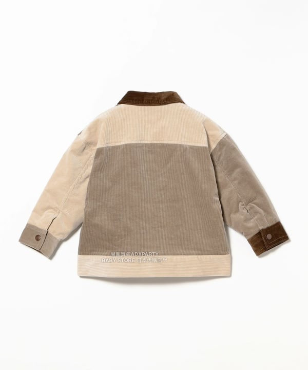 日本童裝 B:MING by BEAMS 燈芯絨外套 100-140cm 男童款/女童款 秋冬季 (適合香港平均溫度、寒冷天氣）OUTERWEAR