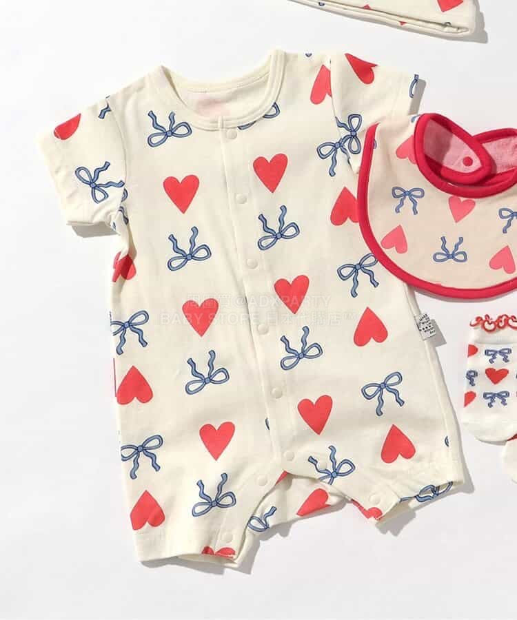 日本童裝 BREEZE 連衣 60-80cm 男童款/女童款 初生嬰兒 夏季 Jumpsuit