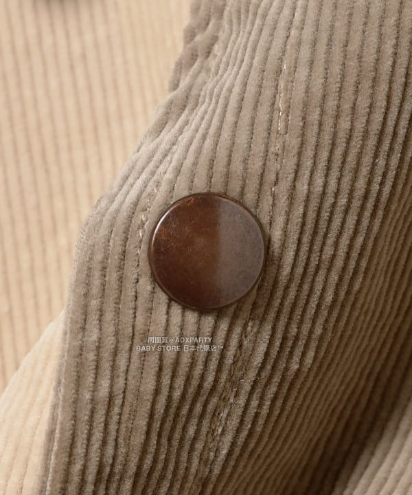 日本童裝 B:MING by BEAMS 燈芯絨外套 100-140cm 男童款/女童款 秋冬季 (適合香港平均溫度、寒冷天氣）OUTERWEAR