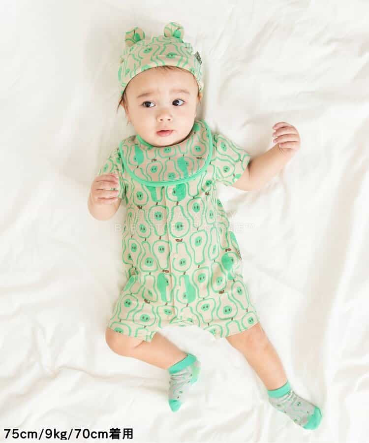 日本童裝 BREEZE 連衣 60-80cm 男童款/女童款 初生嬰兒 夏季 Jumpsuit