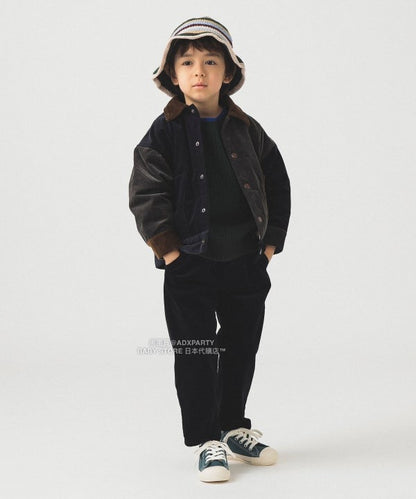 日本童裝 B:MING by BEAMS 燈芯絨外套 100-140cm 男童款/女童款 秋冬季 (適合香港平均溫度、寒冷天氣）OUTERWEAR