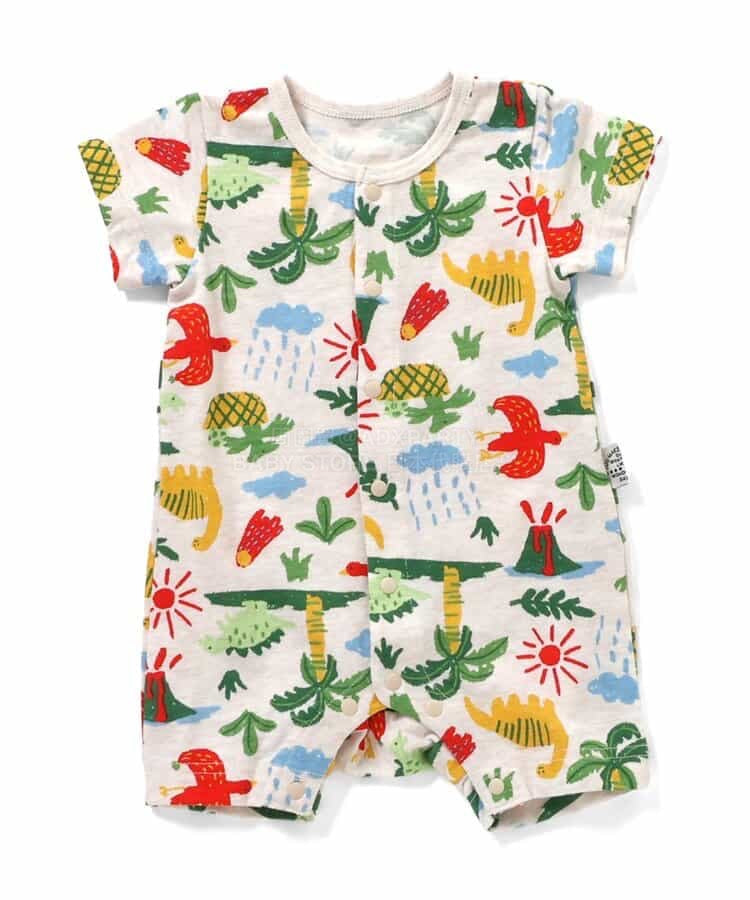 日本童裝 BREEZE 連衣 60-80cm 男童款/女童款 初生嬰兒 夏季 Jumpsuit