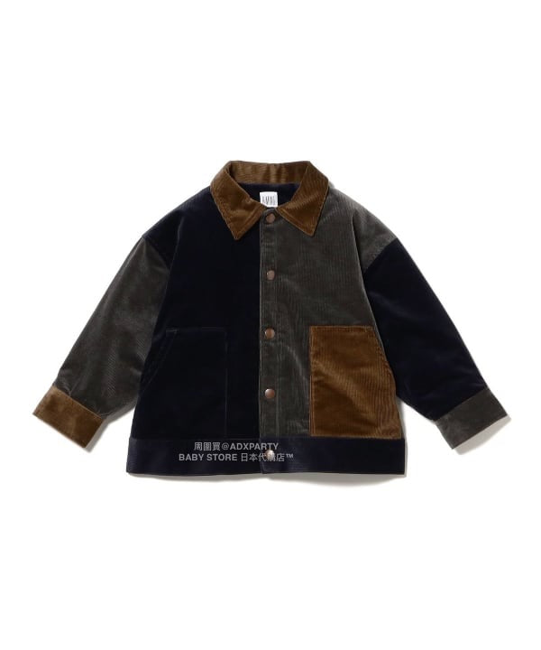 日本童裝 B:MING by BEAMS 燈芯絨外套 100-140cm 男童款/女童款 秋冬季 (適合香港平均溫度、寒冷天氣）OUTERWEAR