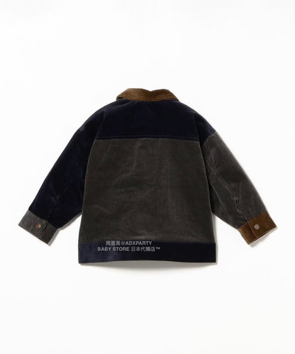 日本童裝 B:MING by BEAMS 燈芯絨外套 100-140cm 男童款/女童款 秋冬季 (適合香港平均溫度、寒冷天氣）OUTERWEAR