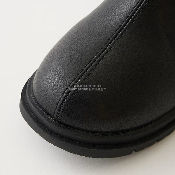 日本直送 Lycee mine 荷葉邊羅紋側拉鍊短靴 18-21cm 鞋系列 其他品牌