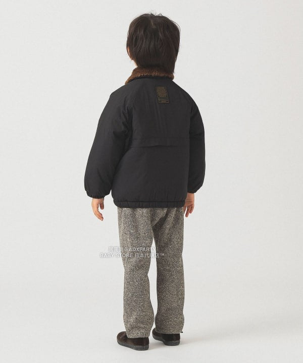 日本童裝 B:MING by BEAMS 毛毛領夾棉外套 100-150cm 男童款/女童款 秋冬季 (適合香港平均溫度、寒冷天氣、溫度低天氣）OUTERWEAR