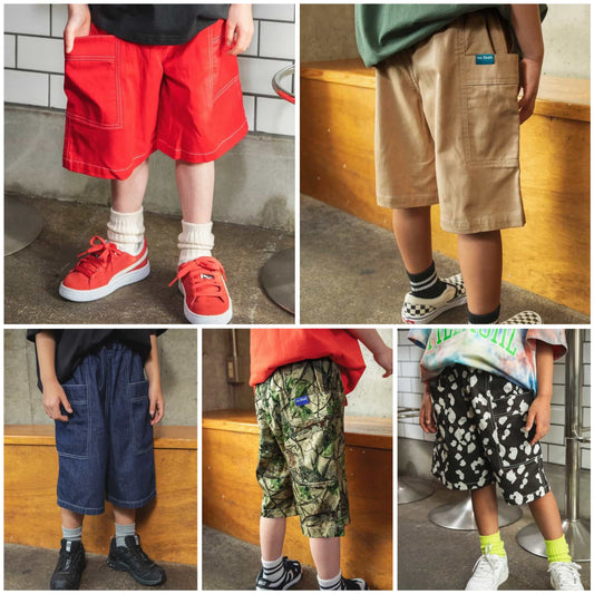 日本童裝 BREEZE 寬鬆休閒短褲 90-160cm 男童款/女童款 夏季 PANTS