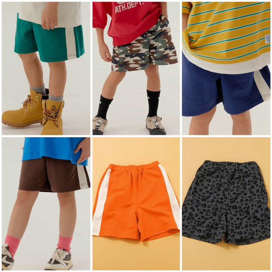 日本童裝 BREEZE 撞色運動短褲 90-160cm 男童款/女童款 夏季 PANTS