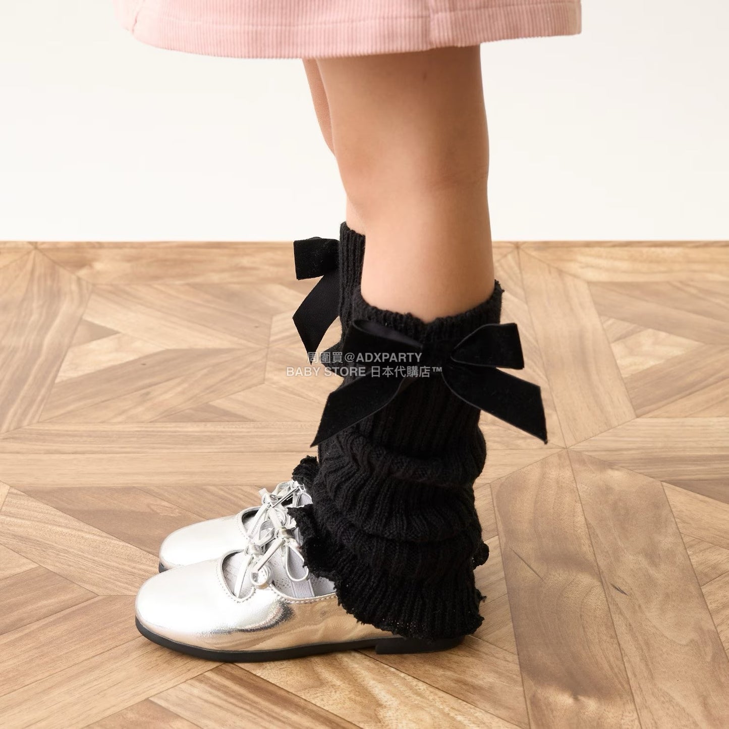 日本童裝 Ly# mine 襪套 100-140cm 女童款 冬季 襪系列 手套系列