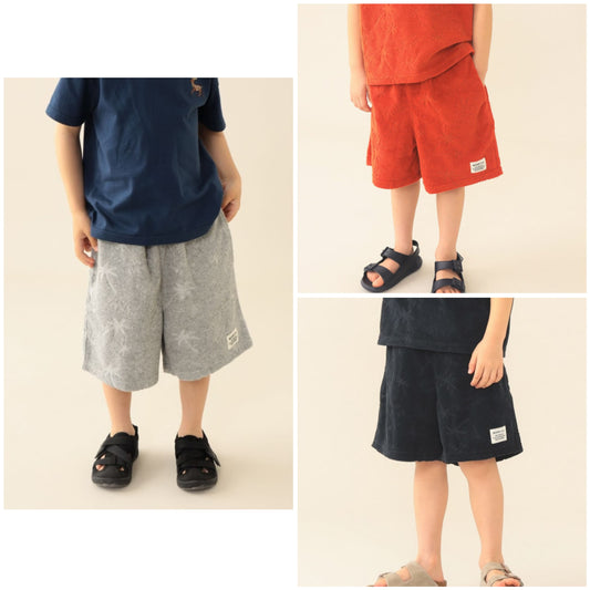 日本童裝 BEAMS mini 全圖案毛絨短褲 90-140cm 女童款 夏季 PANTS