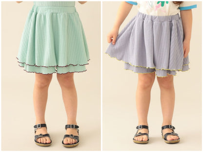 日本童裝 BEAMS mini 喇叭裙褲 90-140cm 女童款 夏季 PANTS