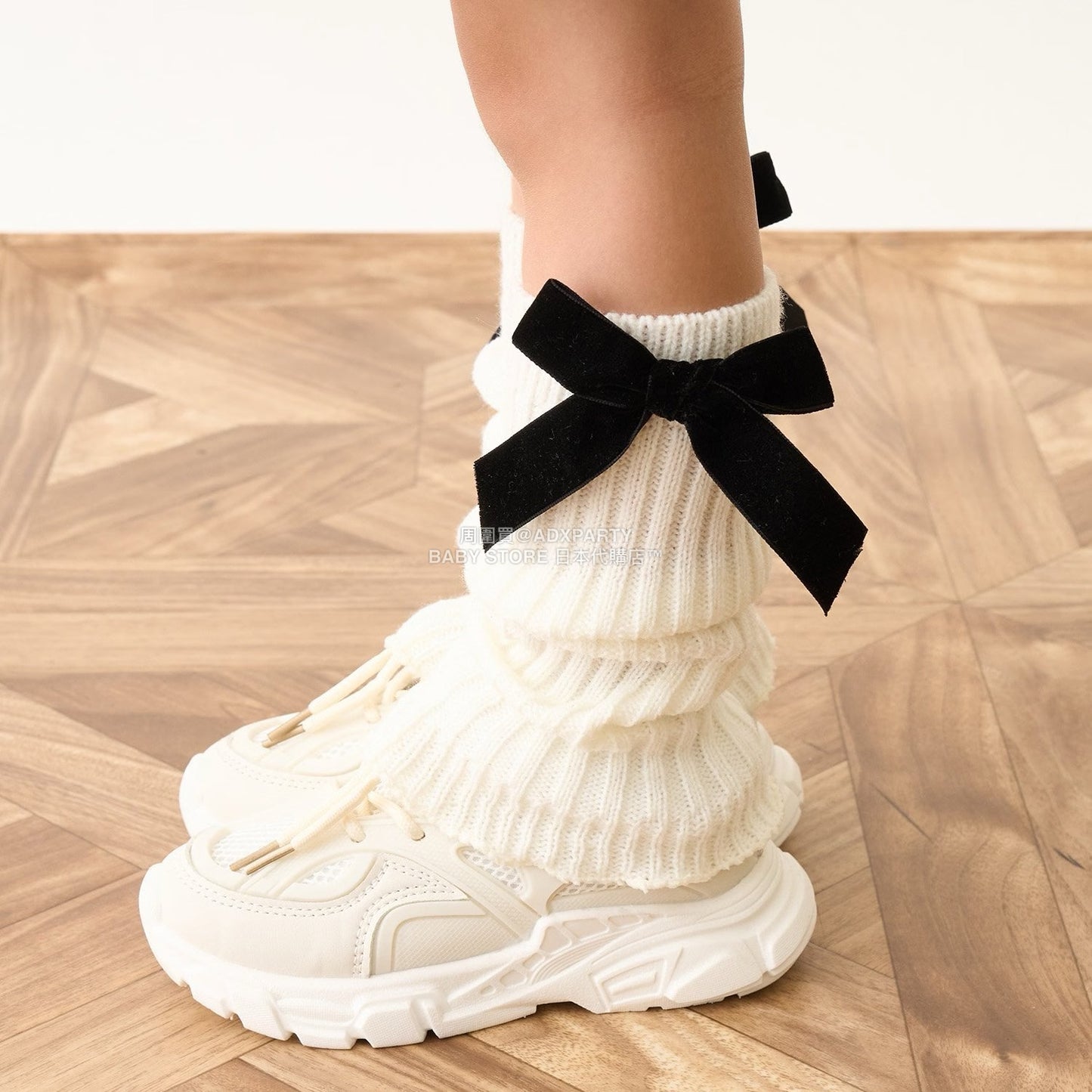 日本童裝 Ly# mine 襪套 100-140cm 女童款 冬季 襪系列 手套系列