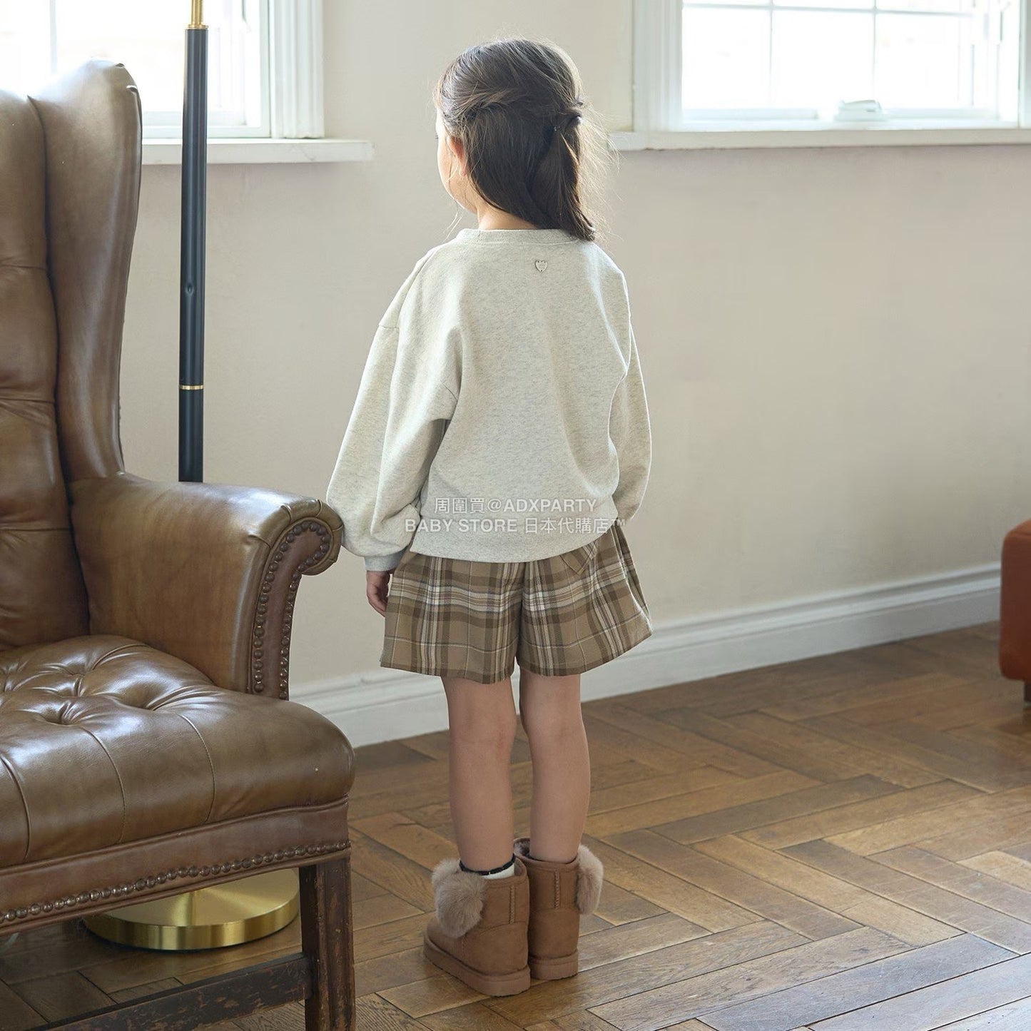 日本童裝 Ly# mine 百褶裙褲 100-150cm 女童款 冬季 PANTS