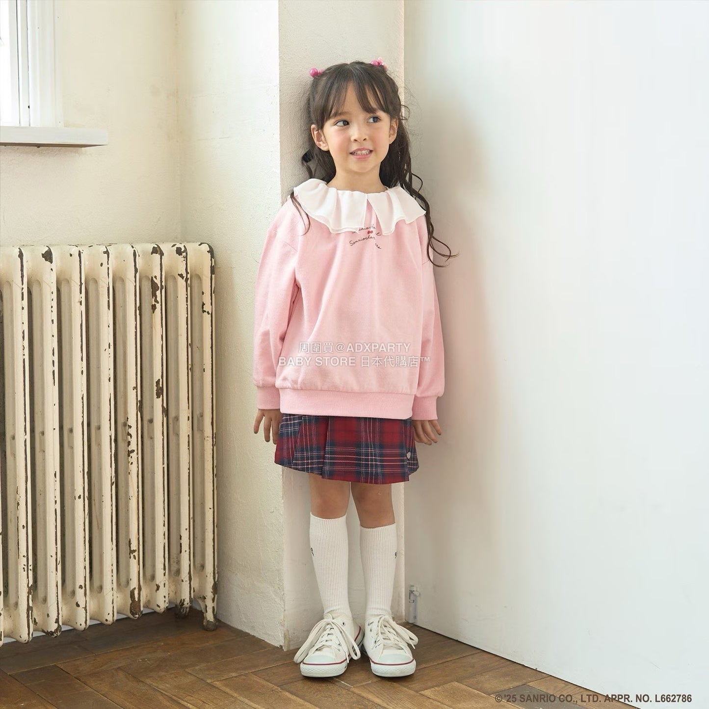 日本童裝 Ly# mine 百褶裙褲 100-150cm 女童款 冬季 PANTS