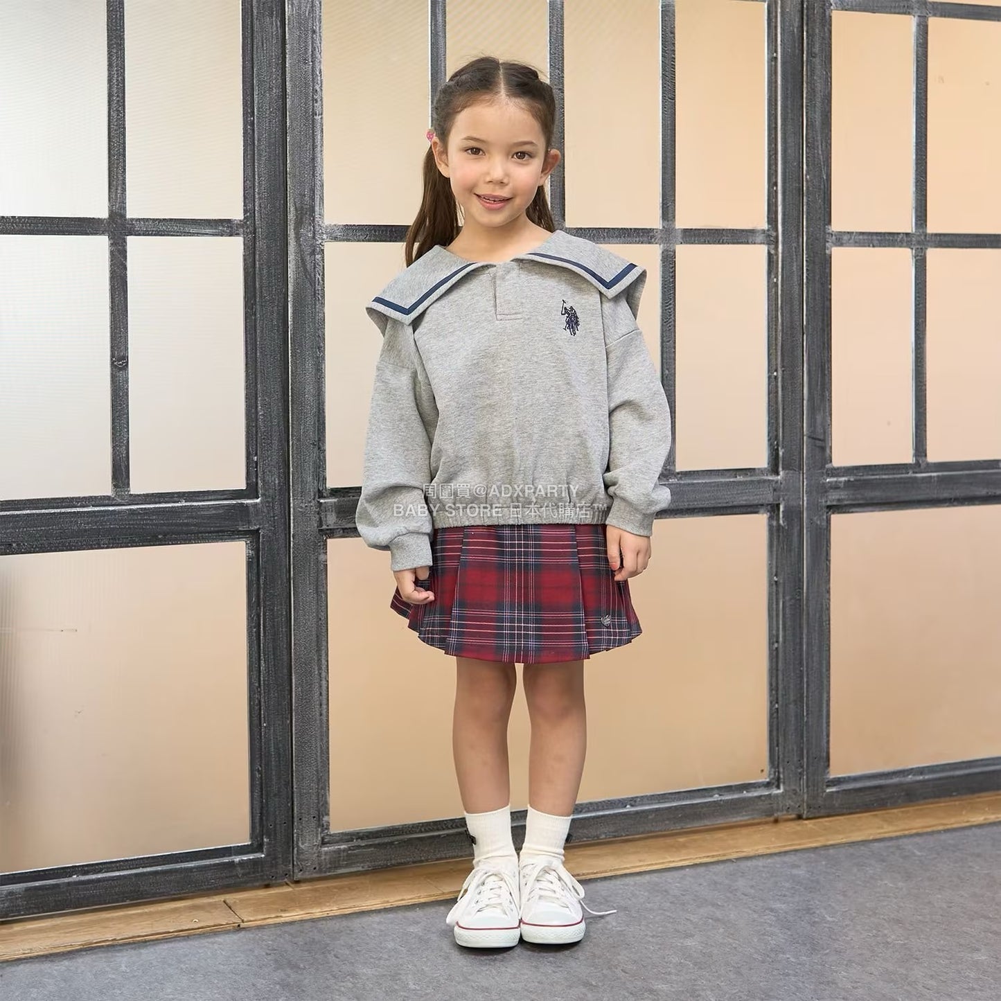 日本童裝 Ly# mine 百褶裙褲 100-150cm 女童款 冬季 PANTS