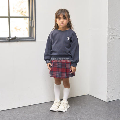 日本童裝 Ly# mine 百褶裙褲 100-150cm 女童款 冬季 PANTS