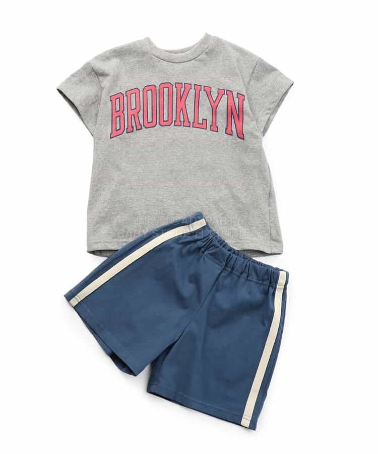 日本童裝 BREEZE 印花兩件套裝 80-150cm 男童款 夏季 TOPS PANTS