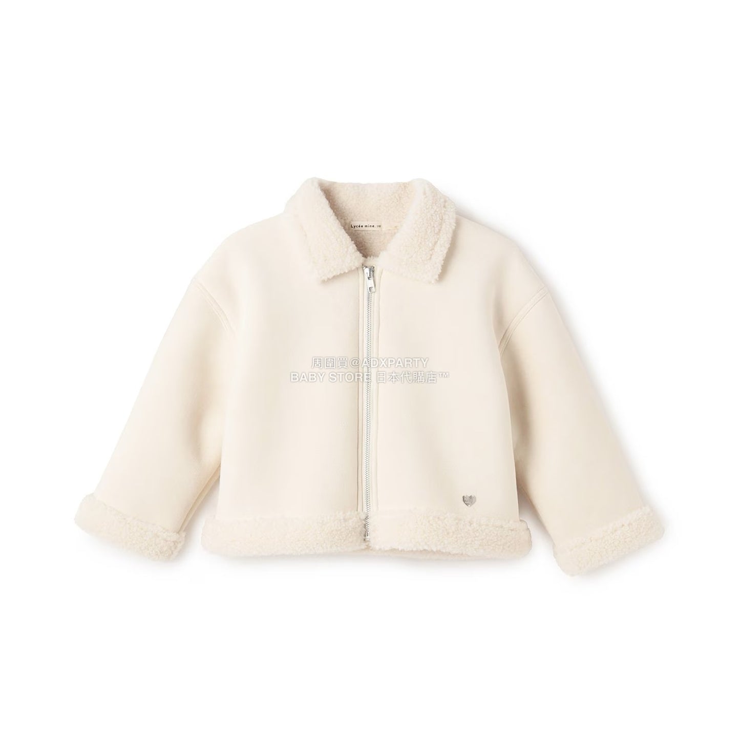 日本童裝 Ly# mine 仿羊毛大褸 100-150cm 女童款 冬季 (適合香港平均溫度、寒冷天氣雪）OUTERWEAR 