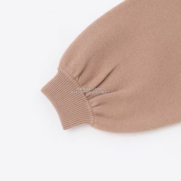 日本童裝 Ly# mine 心型與蝴蝶結針織毛衣 110-140cm 女童款 冬季 TOPS