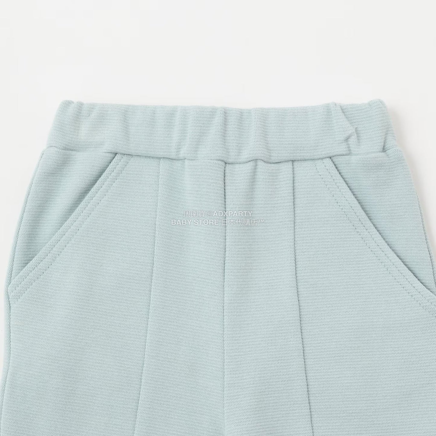 日本童裝 Ly# mine 薄抓毛蝴蝶結開衩喇叭褲 100-140cm 女童款 冬季 PANTS