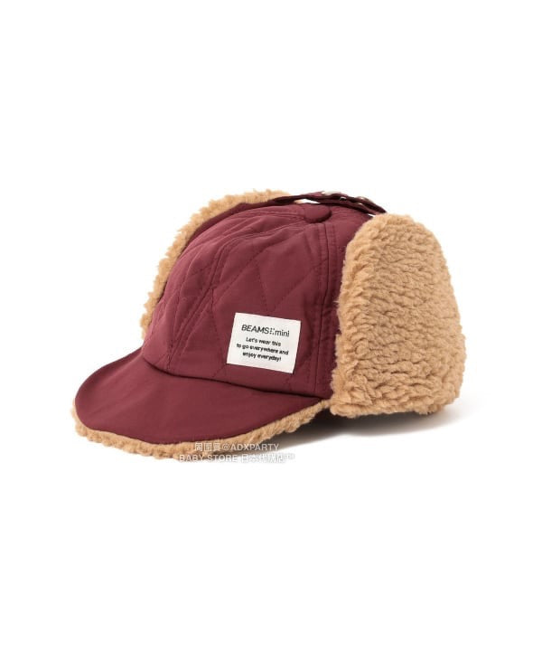日本直送 BEAMS mini 毛毛護耳帽 51-60cm 帽系列