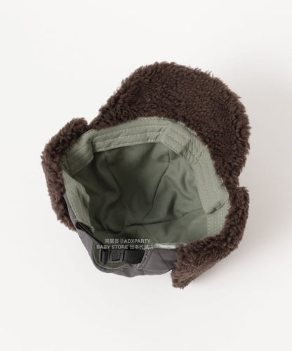 日本直送 BEAMS mini 毛毛護耳帽 51-60cm 帽系列