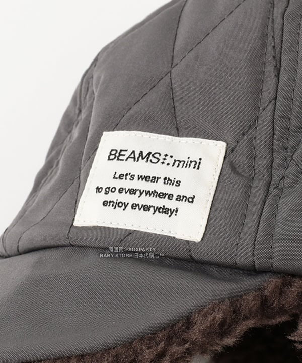 日本直送 BEAMS mini 毛毛護耳帽 51-60cm 帽系列