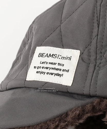 日本直送 BEAMS mini 毛毛護耳帽 51-60cm 帽系列
