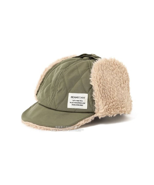 日本直送 BEAMS mini 毛毛護耳帽 51-60cm 帽系列