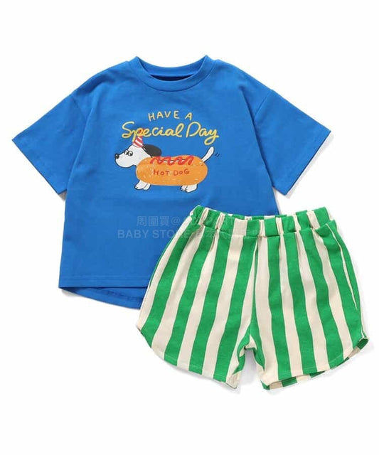 日本童裝 BREEZE 睡衣 80-140cm 男童款 夏季 睡衣系列