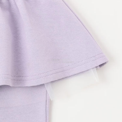 日本童裝 Ly# mine 拼紗喇叭裙連褲 100-140cm 女童款 冬季 SKIRTS PANTS