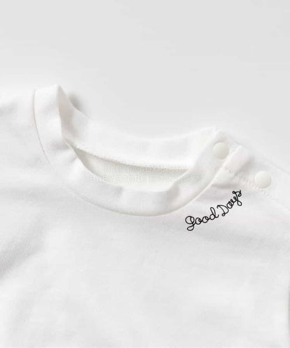 日本童裝 BREEZE 上衣及吊帶牛仔連衣 70-80cm 女童款 初生嬰兒 夏季 Tops Jumpsuit