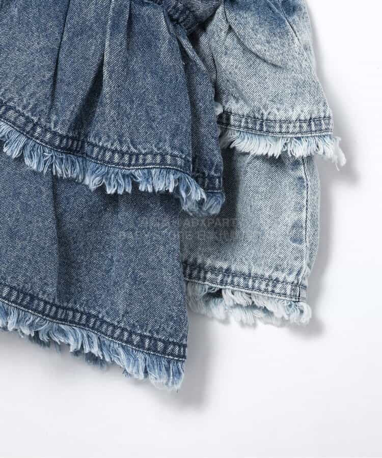 日本童裝 BREEZE 上衣及吊帶牛仔連衣 70-80cm 女童款 初生嬰兒 夏季 Tops Jumpsuit