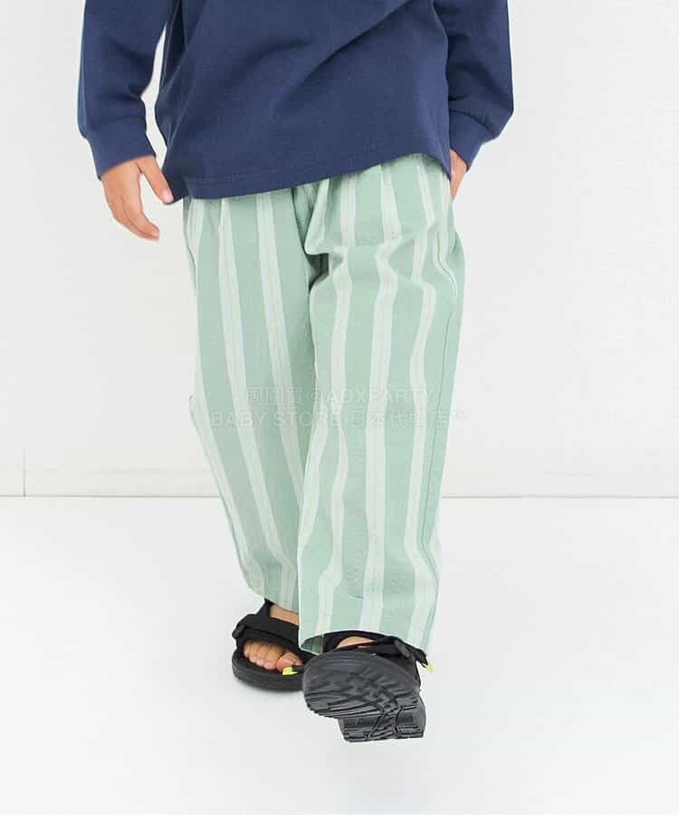 日本童裝 BREEZE 條紋長褲 80-140cm 男童款 夏季 PANTS