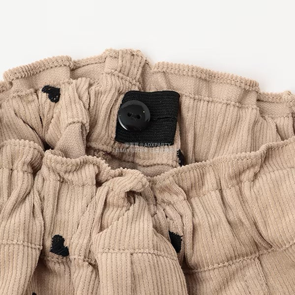 日本童裝 Ly# mine 刺繡圖案裙褲 100-150cm 女童款 秋季 PANTS