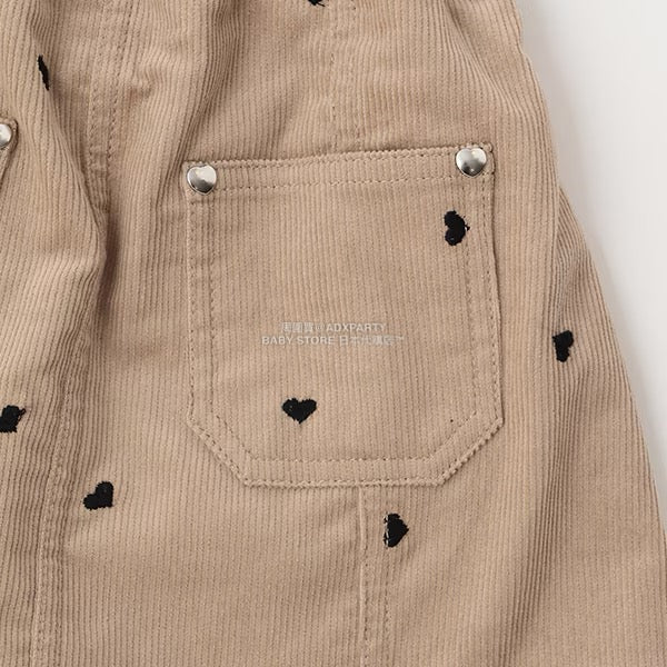 日本童裝 Ly# mine 刺繡圖案裙褲 100-150cm 女童款 秋季 PANTS