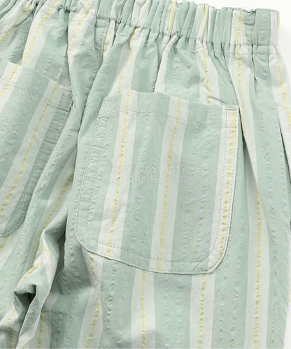日本童裝 BREEZE 條紋長褲 80-140cm 男童款 夏季 PANTS