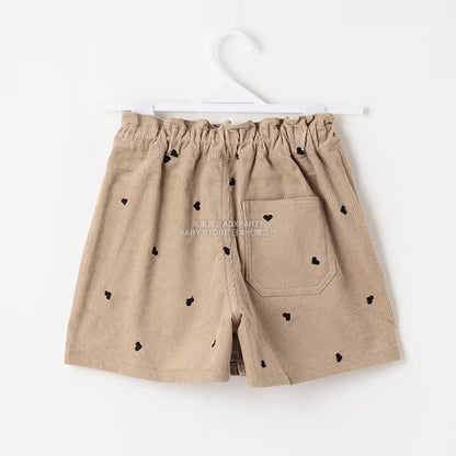 日本童裝 Ly# mine 刺繡圖案裙褲 100-150cm 女童款 秋季 PANTS