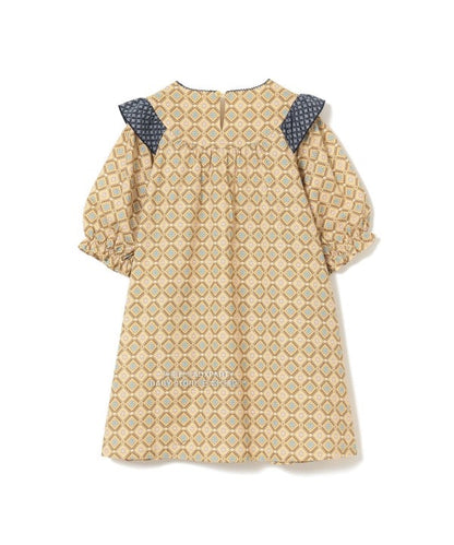 日本童裝 BEAMS mini 荷葉邊連身裙 90-140cm 女童款 秋冬季 DRESSES