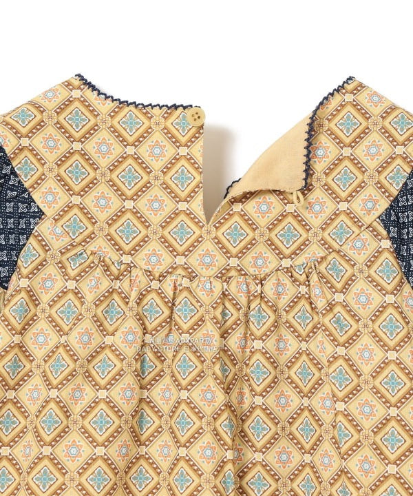 日本童裝 BEAMS mini 荷葉邊連身裙 90-140cm 女童款 秋冬季 DRESSES