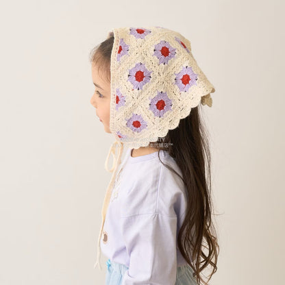 日本直送 Lycee mine 鉤針編織頭巾 手飾/髮飾系列 帽系列