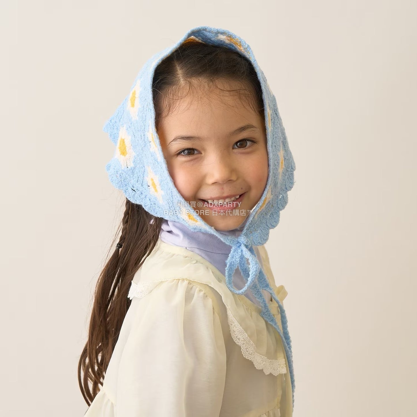 日本直送 Lycee mine 鉤針編織頭巾 手飾/髮飾系列 帽系列