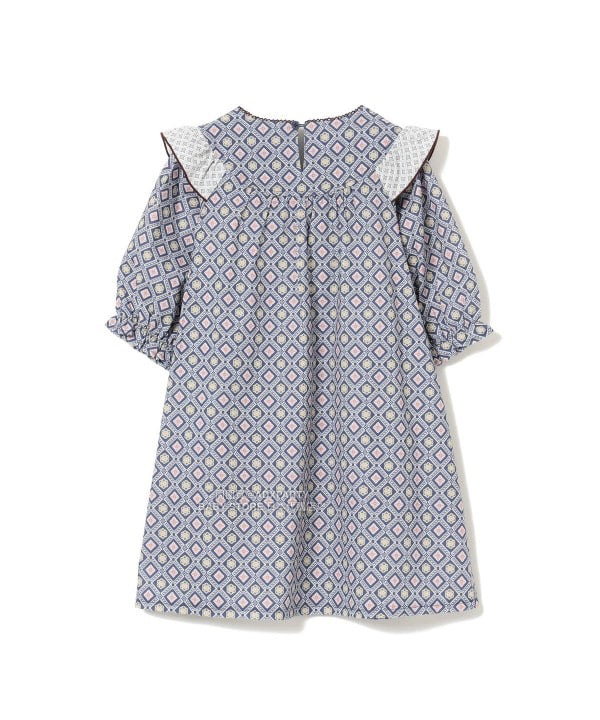 日本童裝 BEAMS mini 荷葉邊連身裙 90-140cm 女童款 秋冬季 DRESSES