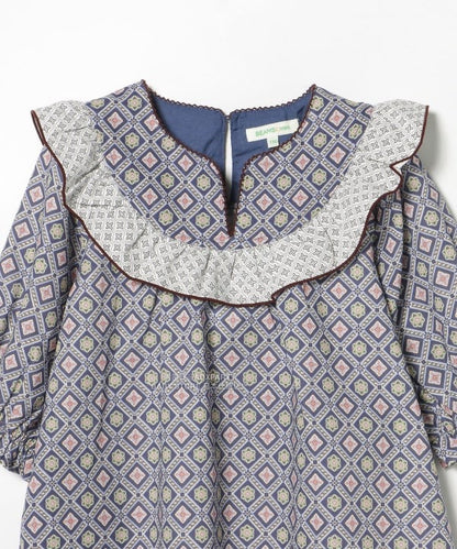 日本童裝 BEAMS mini 荷葉邊連身裙 90-140cm 女童款 秋冬季 DRESSES